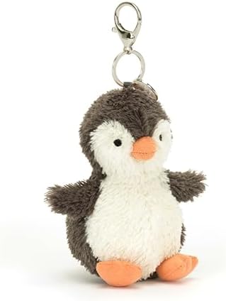 Amazon.com: Jellycat Smudge Bear Bag Charm, 3 inches - Teddy Bear